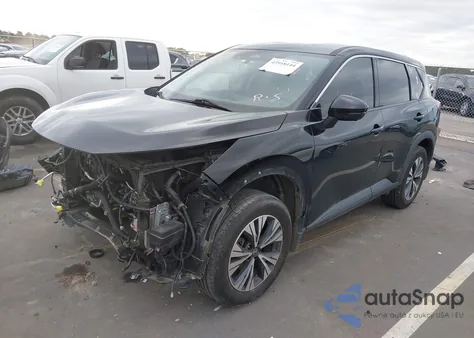 2021 Nissan Rogue Sv Fwd z USA, uszkodzony, nr VIN 5N1AT3BAXMC697891